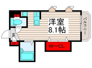 西新井マンションの物件間取画像